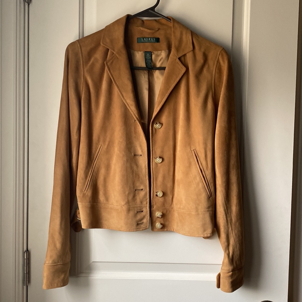 Ralph Lauren suede jacket